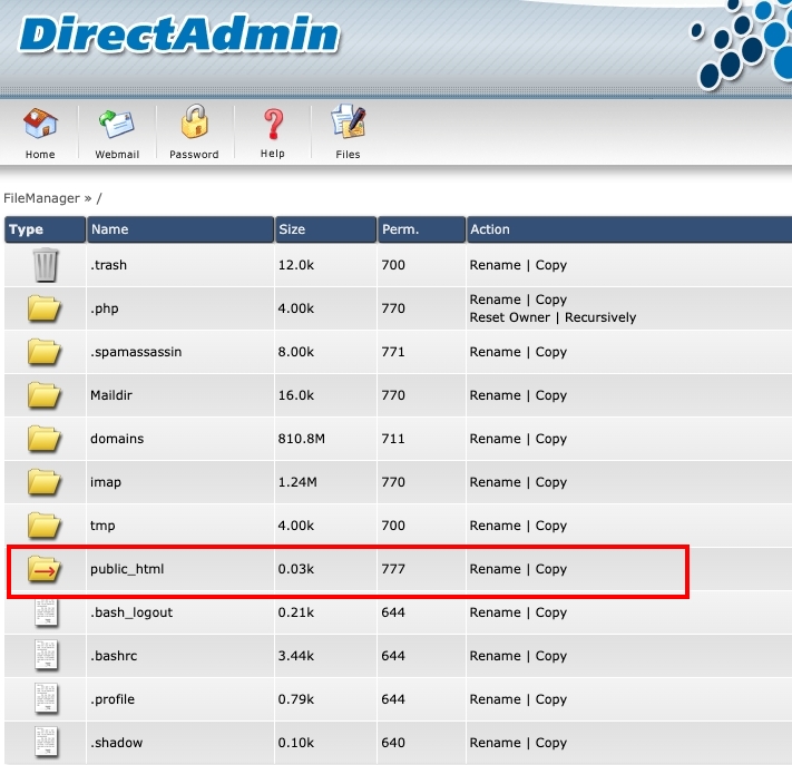 เข้าไปที่ public_html | supunkan