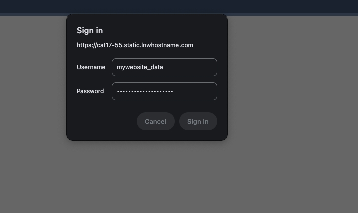ติดตั้งฐานข้อมูลบน Phpmyadmin กรอก Username และ Password ที่ได้ตั้งค่าเมื่อกี่ จากนั้นกด Sign In | supunkan