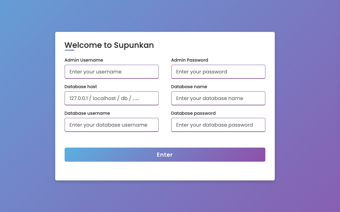 เริ่มใช้งานเว็บไซต์ | supunkan