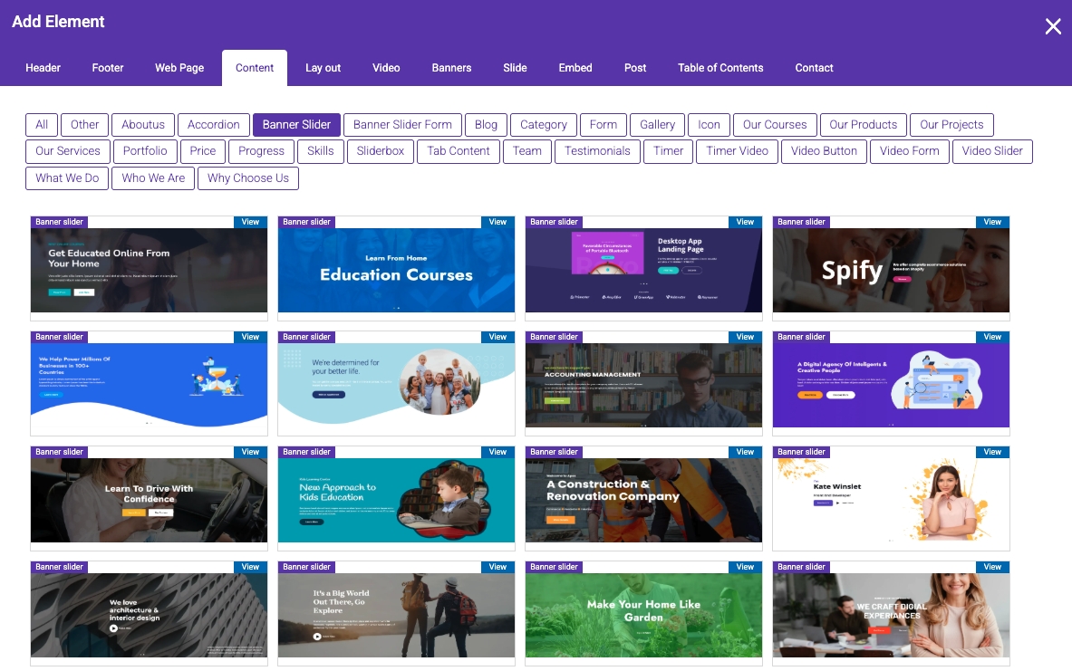 Creating Banner: Choose as you like | supunkan