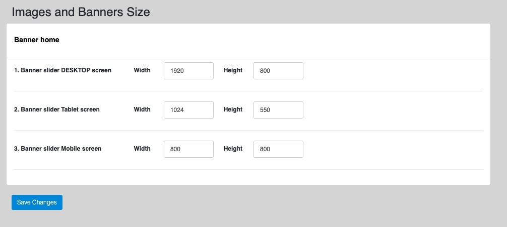 Creating Custom Banners: Config Dimension allows changing image size | supunkan