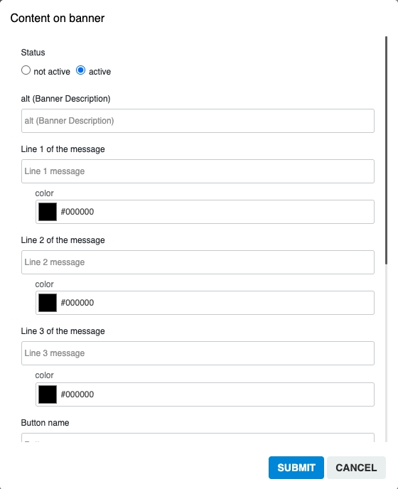 Creating Custom Banners: Manage content on the image | supunkan