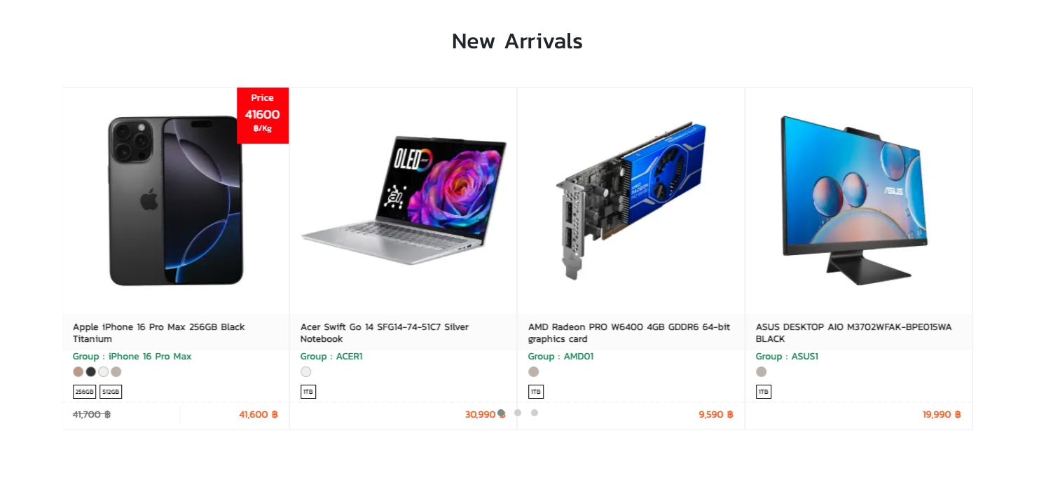 Product new arrivals limit settings | supunkan